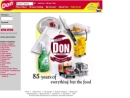 Website Snapshot of Don Edward & Co Inc