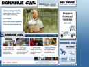 Website Snapshot of Donahue Gas, Inc.