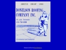 Website Snapshot of Donelson Roofing