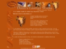 Website Snapshot of Donn's Leather Works