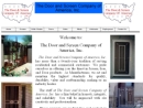 Website Snapshot of Door & Screen Co. Of America, Inc.