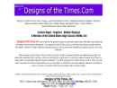 Website Snapshot of Designs of The Times Inc