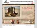 Website Snapshot of Double-H Boots