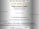 Website Snapshot of Douglas Stamping Co.