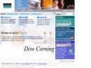 Website Snapshot of Dow Corning Analytical Solutions