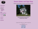 Website Snapshot of Downs Sign Carver