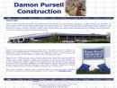 Website Snapshot of DAMON PURSELL CONSTRUCTION COMPANY