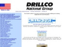 Website Snapshot of DRILLCO NATIONAL GROUP
