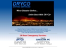 Website Snapshot of The Dryco Group
