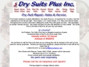 Website Snapshot of DRY SUITS PLUS, INC