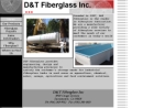 Website Snapshot of D&T Fiberglass Incorporated
