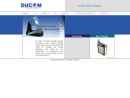 Website Snapshot of Ducom Instruments