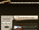 Website Snapshot of DUDE RANCHER LODGE COMPANY