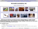 Website Snapshot of Richard Dudgeon, Inc.