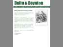 Website Snapshot of DULIN & BOYNTON LICENSED SURVEYORS INC