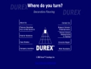 Website Snapshot of DUREX COVERINGS INC