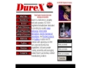 Website Snapshot of Durex, Inc.