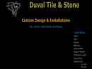Website Snapshot of DUVAL TILE & STONE
