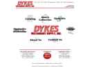 Website Snapshot of Dykes Restaurant Supply, Inc.