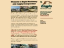 Website Snapshot of Eagle Machinery & Supply, Inc.