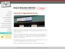 Website Snapshot of Eagle Mailing Service