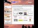 Website Snapshot of Eagle Safety Eyewear