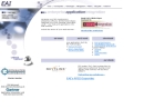 Website Snapshot of EAI TECHNOLOGIES, INC.