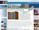 Website Snapshot of Eastland Aluminum Products