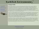 Website Snapshot of EARTHTECH ENVIRONMENTAL
