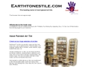 Website Snapshot of Earthtones