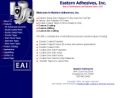 Website Snapshot of Eastern Adhesives, Inc.