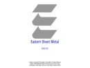 Website Snapshot of Eastern Sheet Metal, Inc.