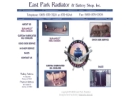 Website Snapshot of EAST PARK RADIATOR & BATTERY SHOP INC