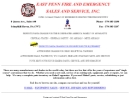 Website Snapshot of EAST PENN FIRE AND EMERGENCY SALES AND SERVICE, INC