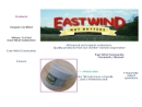 Website Snapshot of East Wind Nut Butters
