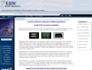 Website Snapshot of EBW Electronics, Inc.