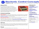 ELECTRONIC CONTROL CONCEPTS