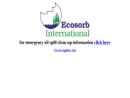 Website Snapshot of EcoSorb International