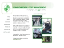 Website Snapshot of ENVIRONMENTAL COST MANAGEMENT