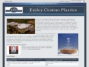 Website Snapshot of Easley Custom Plastics, Inc.