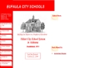 Website Snapshot of EUFAULA CITY SCHOOL DISTRICT