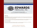 Website Snapshot of Edwards Fiberglass, Inc.
