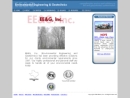 Website Snapshot of EE&G, INC.
