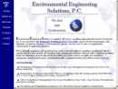 Website Snapshot of ENVIRONMENTAL ENGINEERING SOLUTIONS, P. C.
