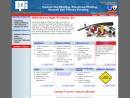 Website Snapshot of Eger Products, Inc.