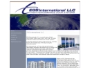 Website Snapshot of EGS International