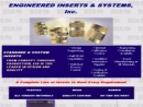 Website Snapshot of Engineered Inserts Systems, Inc.