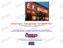 Website Snapshot of E. K. Machine Co., Inc.