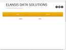 Website Snapshot of Elansis Data Solutions