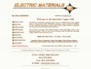 Website Snapshot of Electric Materials Co., The